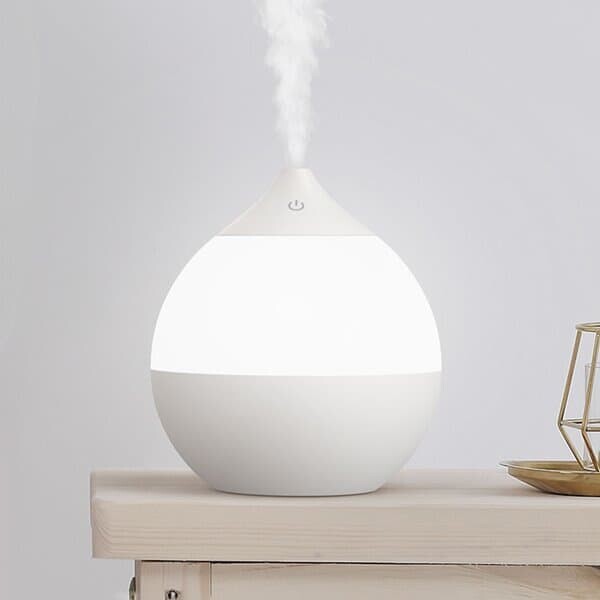 대용량 저소음 물방울 무선 무드등 가습기 1000ml 침실 사무실 탁상용 가습기