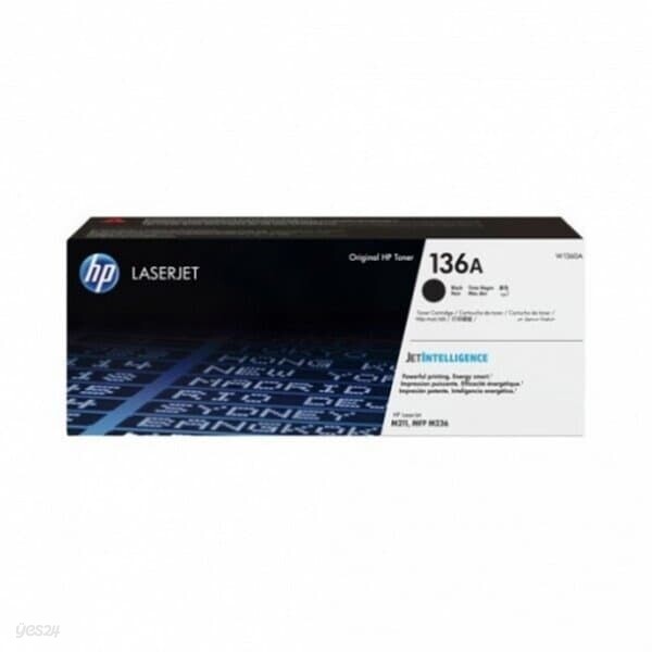HP 정품토너 NO.136A W1360A 검정 1150매 토너