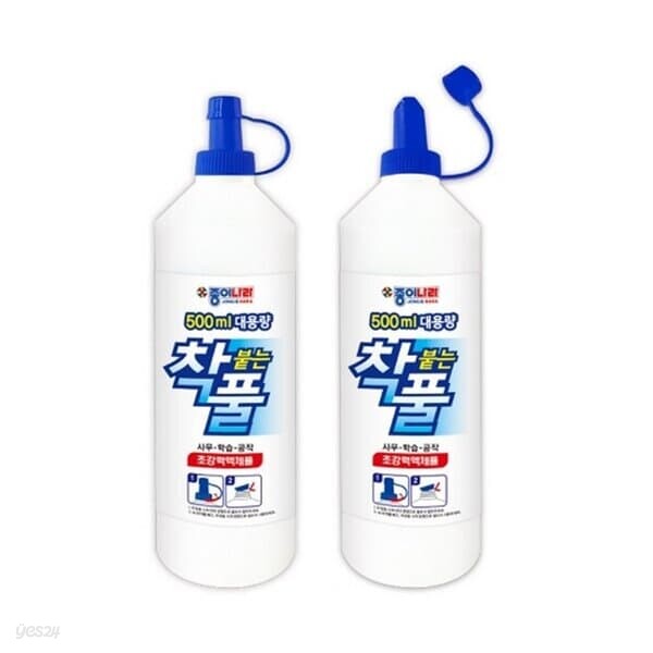 종이나라 5000 대용량 착붙는풀 착풀 500ml 접착제 풀/접착제