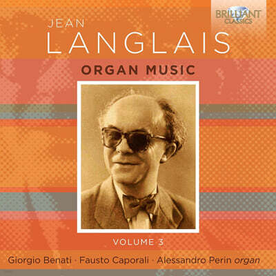 Giorgio Benati 랑글레: 오르간 작품, 제3집 (Langlais: Organ Music, Vol. 3) [5CD 박스세트]