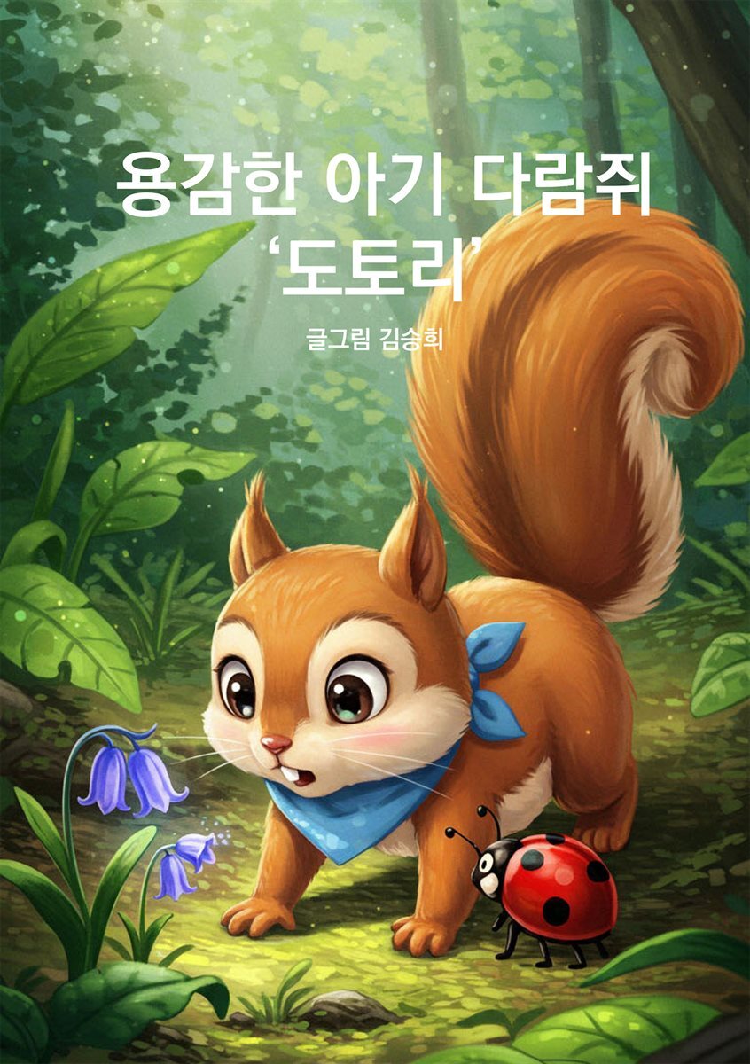 용감한 아기 다람쥐 '도토리'