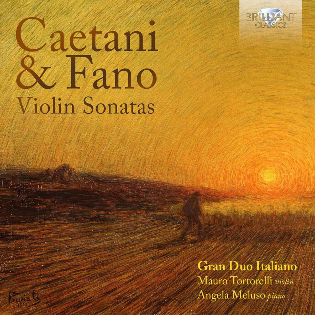 Gran Duo Italiano 카에타니, 파노: 바이올린 소나타 (Caetani & Fano: Violin Sonatas)