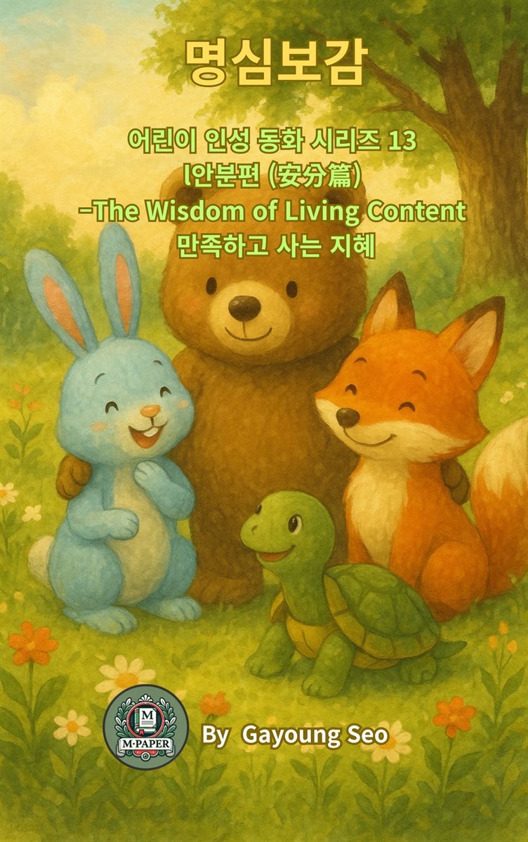 명심보감 어린이 인성 동화 시리즈 13  안분편 (安分篇)  ?The Wisdom of Living Content 만족하고 사는 지혜