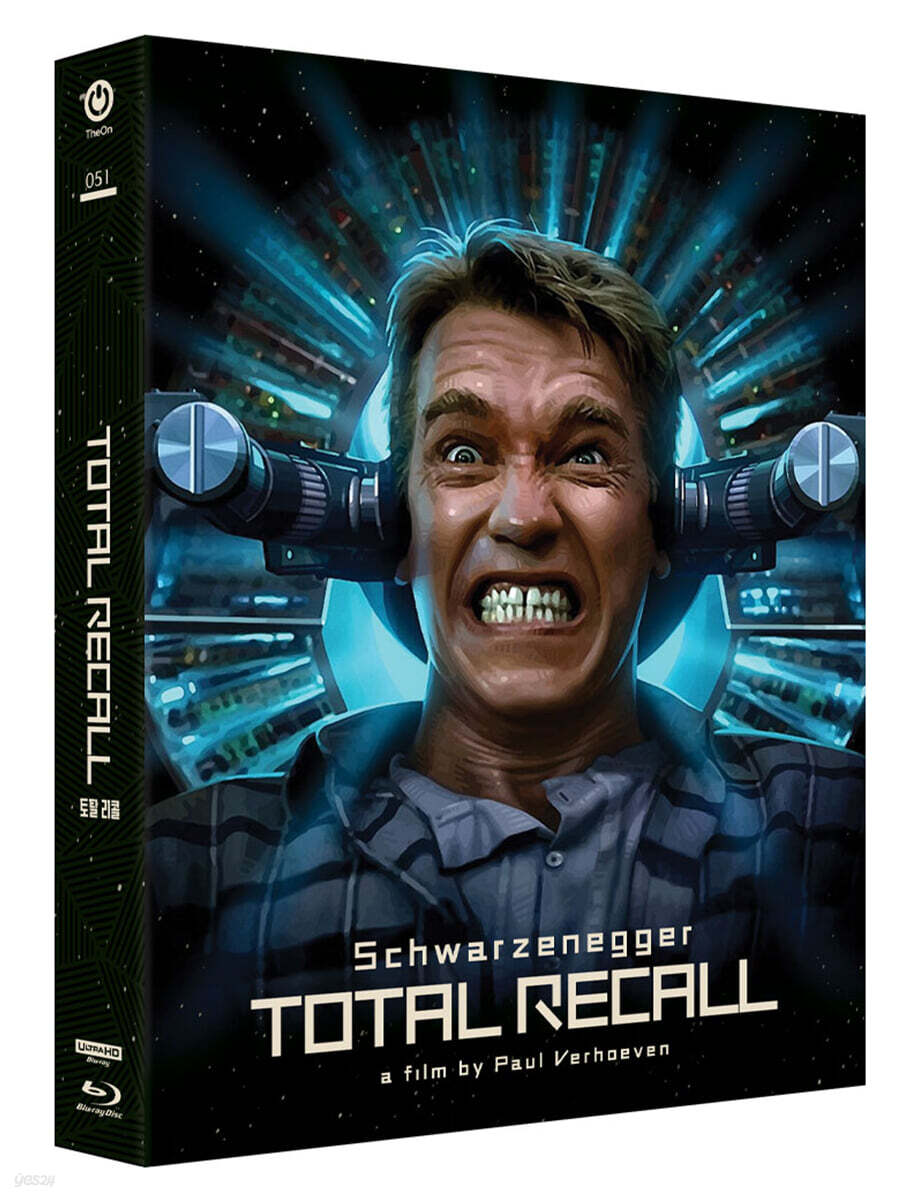 토탈리콜 (2Disc, 4K UHD+BD 디지팩 풀슬립 한정판) (A Type) : 블루레이