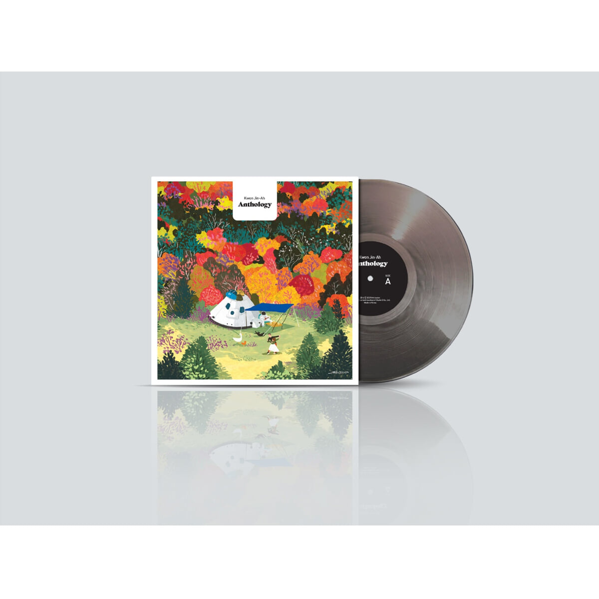 권진아 - Anthology Kwon Jin-Ah [블랙 아이스 컬러 LP]