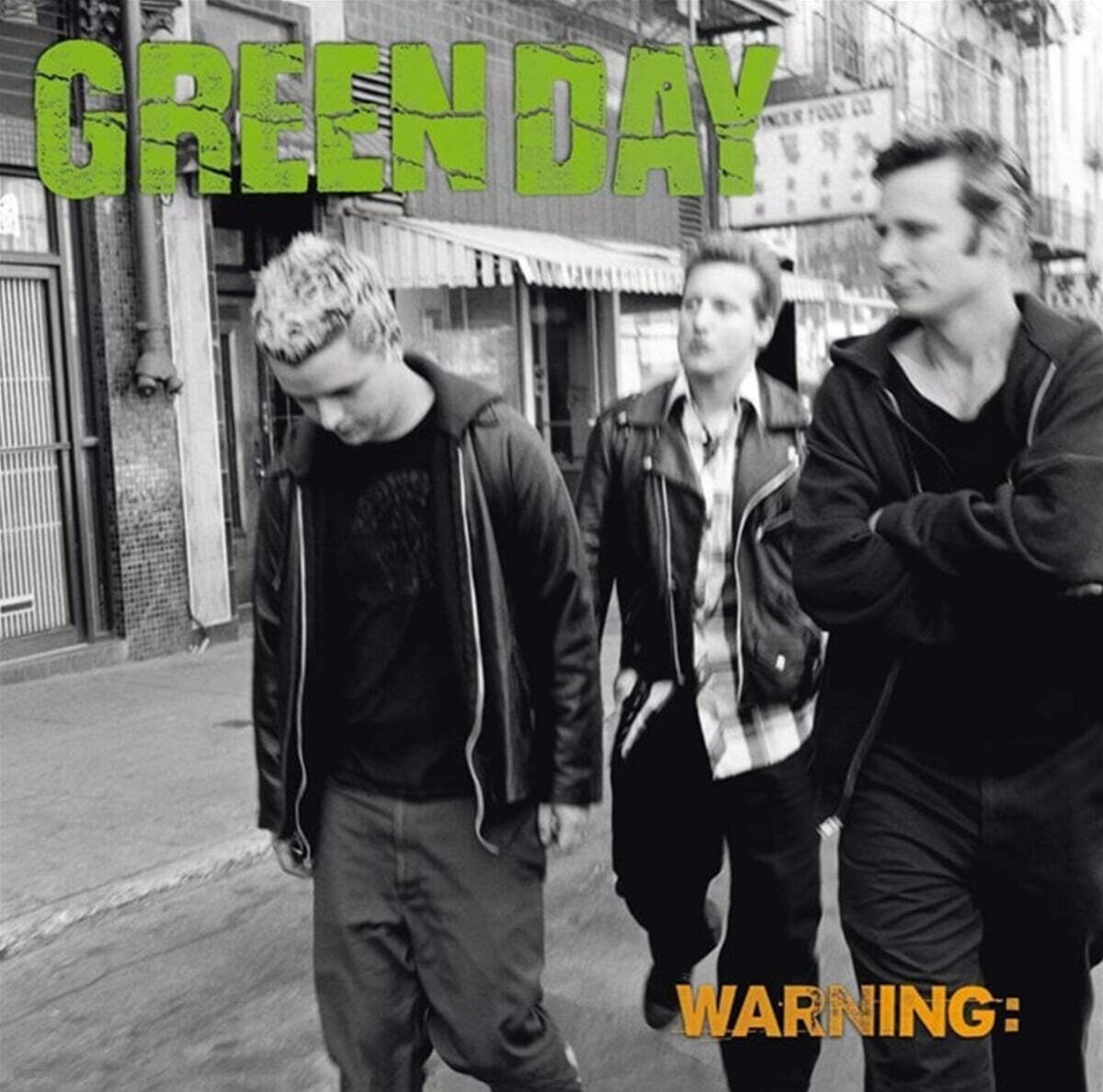 Green Day (그린 데이) - Warning [네온 오렌지 컬러 LP]