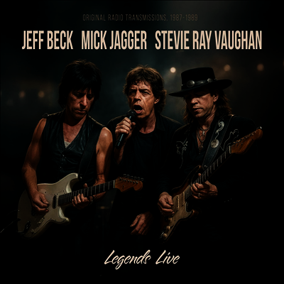 Jeff Beck & Mick Jagger & Stevie Ray Vaughan — Legends Live 앨범 커버