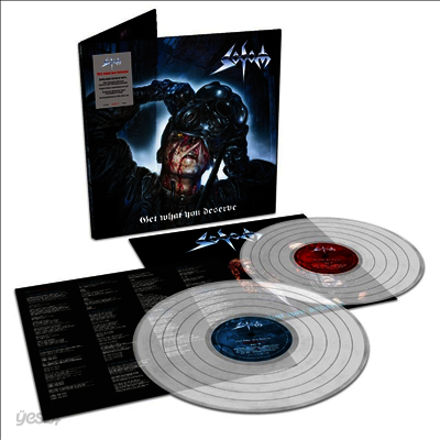 Sodom - Get What You Deserve (Expanded Version)(Ltd)(Clear 2LP)