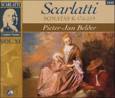 Pieter-Jan Belder 스카를라티: 건반 소나타 전곡 11집 - 피터-얀 벨더 (Domenico Scarlatti: Sonata Vol.XI - K.476-519)