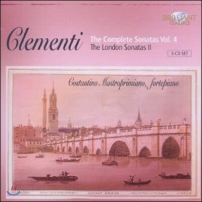 Costantino Mastroprimiano 클레멘티: 소나타 전곡 4집 - 런던 소나타 2 (Clementi: The Complete Sonatas Vol.4 - London Sonatas II)