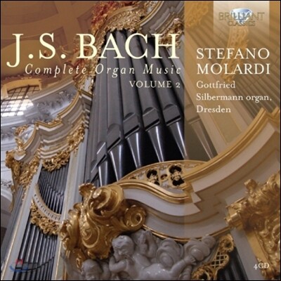 Stefano Molardi 바흐: 오르간 작품 전곡 2집 (Bach: Complete Organ Music Vol.2)