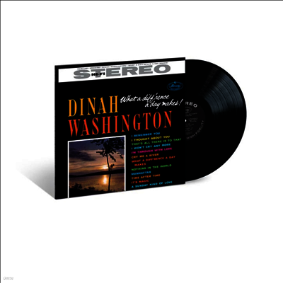 Dinah Washington — What A Diff'rence A Day Makes (Verve Vault Series) 앨범 커버