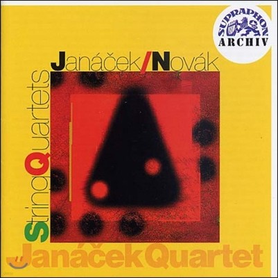 Janacek Quartet ߳üũ: ǻ 1, 2 / ũ: ǻ 2 (Janacek: String Quartet NO.1, No.2 / Novak: String Quartet No.2 in D Major)