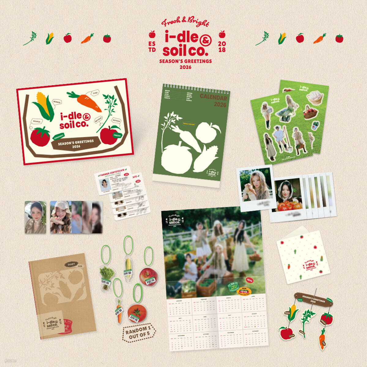 i-dle (아이들) 2026 SEASON'S GREETING [i-dle & Soil Co.]