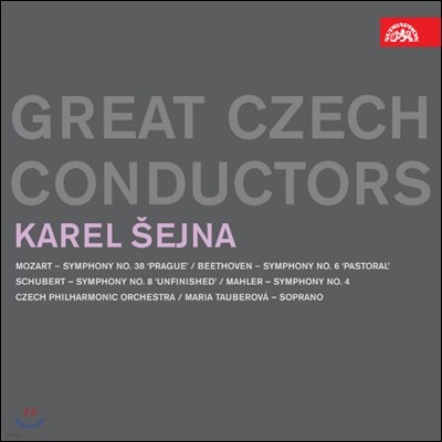 Karel Sejna :  4 / Ʈ: '̿ϼ'  (Mahler: Symphony No. 4 in G major / Schubert: Symphony No. 8 in B minor, D759 'Unfinished')