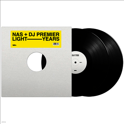 Nas & DJ Premier — Light-Years (US Indie Exclusive) 앨범 커버