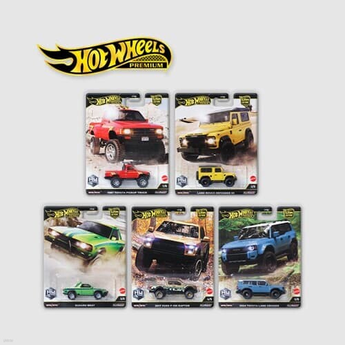 [예스24배송] 핫휠 카 컬쳐 오프로드 시리즈 박스 세트(총 10ea) / 핫휠