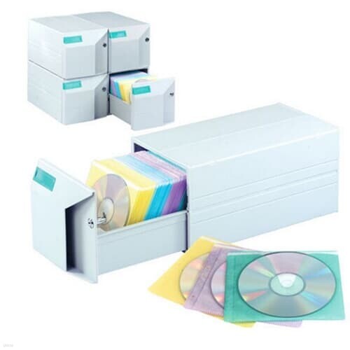 에이데이타 서랍식 CD홈 CD150B 150개입 미디어보관함