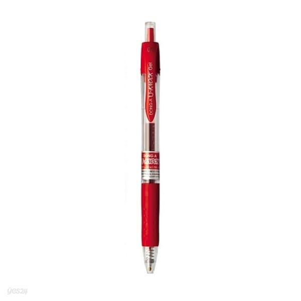 동아 유노크 볼펜 0.7mm 적색