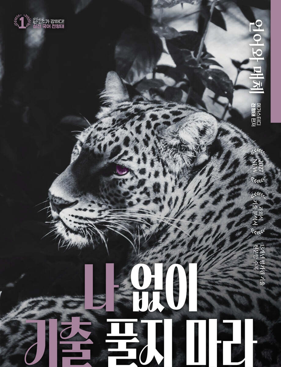 2027 전형태 나기출 평가원 수능 국어 13개년 언어와 매체 과외식 기출문제집 (2026년)