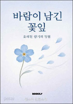 바람이 남긴 꽃잎