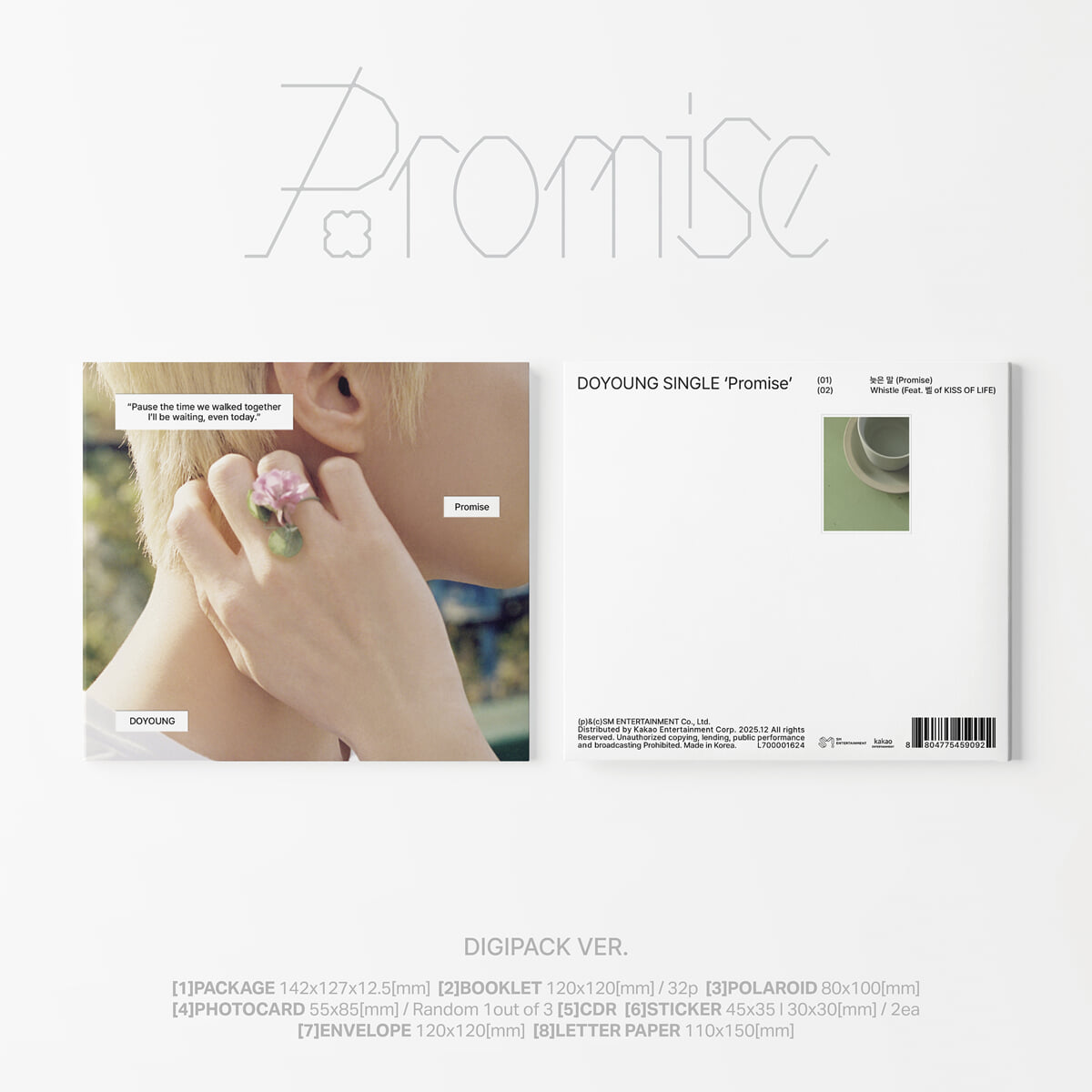 도영 (DOYOUNG) - Promise [DIGIPACK Ver.]