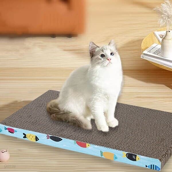 냥이 스크래쳐 웨이브형 일자형