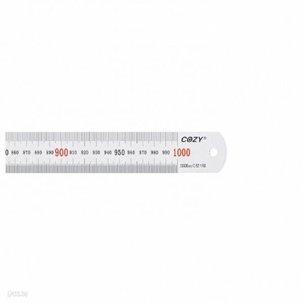 코지 10000 최고급 쇠자 1M 유광 CSRP-1000 자
