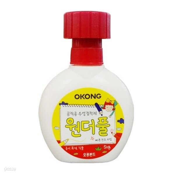 오공 원더풀 목공용공작용 풀 208 50g 무독이 풀/접착제