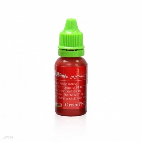 그린피앤에스 샤이니 만년잉크 적색 E-161-2 15ml 잉크