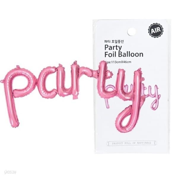 파티클럽 party호일풍선 핑크 풍선/풍선용품