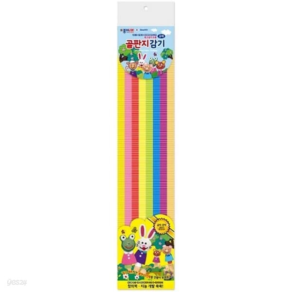 종이나라 3000 골판지 감기공예 동물 10색 32매 미술용품 1.3cmX50cm