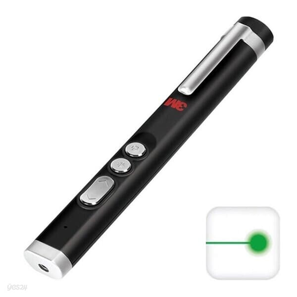 3M 무선프리젠터 JC-2700G NEW 그린레이져 프리젠터
