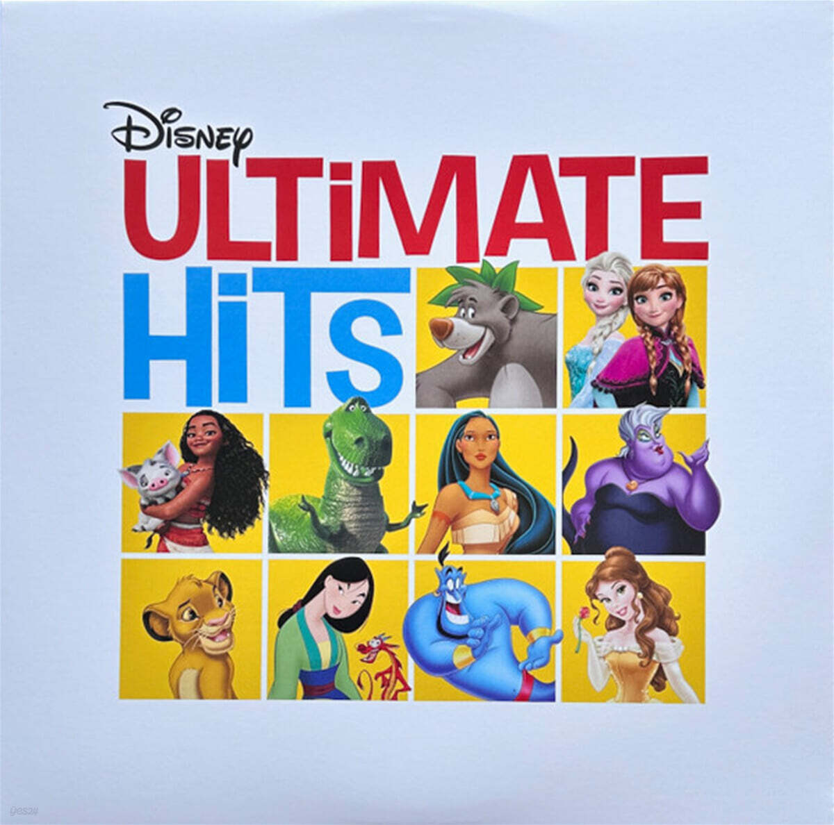 디즈니 히트곡 모음집 (Disney Ultimate Hits) [옐로우 컬러 LP]