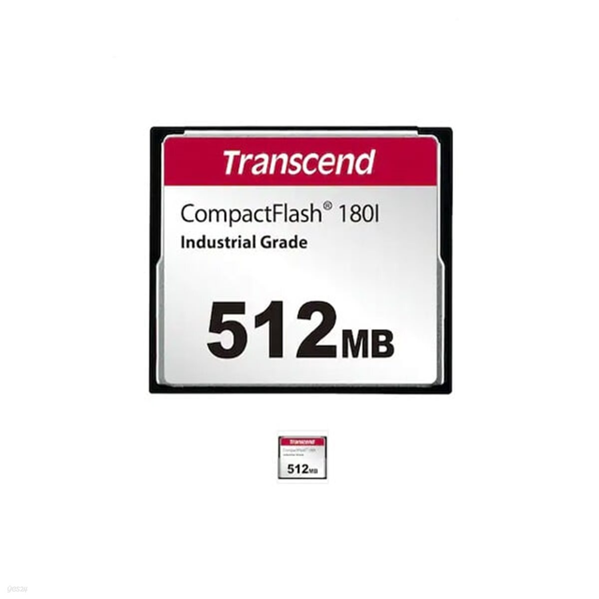 트랜센드 산업용 CF메모리 SLC 512MB (50핀, 85MB/s, 70MB/s, SLC, 3년 보증)