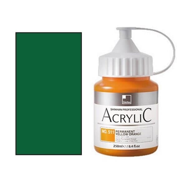 신한 아크릴물감 250ml A NO.530 비리디언 휴