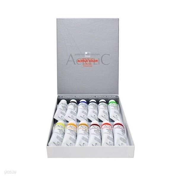 신한 전문가용 아크릴칼라A 12색 50ml 아크릴물감