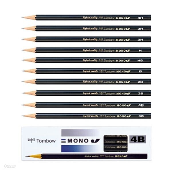 톰보 모노J 연필 4B