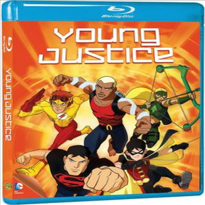 Young Justice: Complete First Season ( Ƽ  1)(ѱ۹ڸ)(Blu-ray)