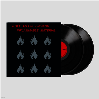 Stiff Little Fingers — Inflammable Material (Remastered) 앨범 커버
