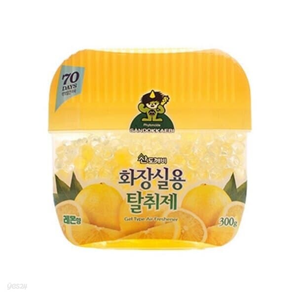 산도깨비 화장실용 탈취제 레몬향 300g 방향제 실내용방향제