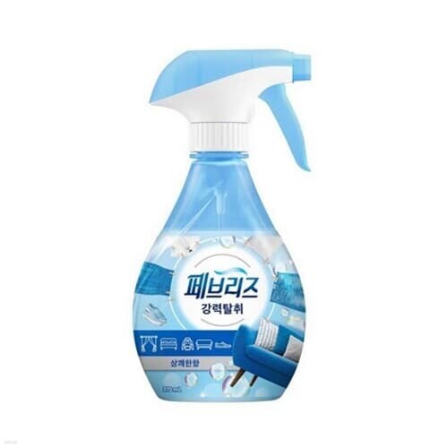 페브리즈 섬유탈취제 스프레이 상쾌한향 370ml 섬유탈취스프레이