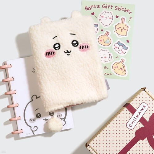 [모트모트X먼작귀]  다이어리 노트 SET - 치이카와