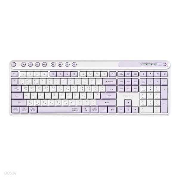아이리버 MWK601 블루투스 무소음 무선 키보드 라벤더