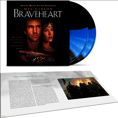 James Horner — Braveheart (브레이브하트) (30th Anniversary Edition)(Original Soundtrack) 앨범 커버