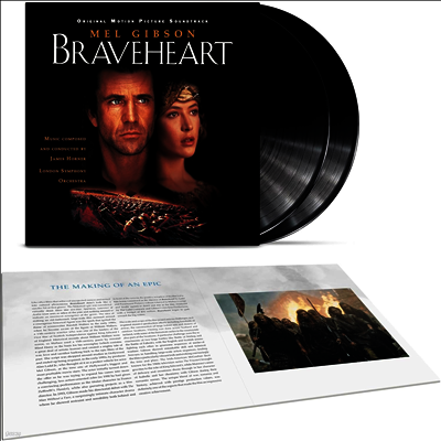 James Horner — Braveheart (브레이브하트) (30th Anniversary Edition) 앨범 커버