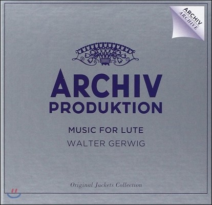 Walter Gerwig  Ը Ʈ ǰ (ARCHIV ARCHIVE: Music for Lute)