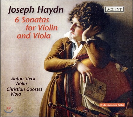 Anton Steck, Christian Gooses 하이든: 바이올린과 비올라를 위한 6개의 소나타 (Haydn: 6 Sonatas For Violin And Viola)