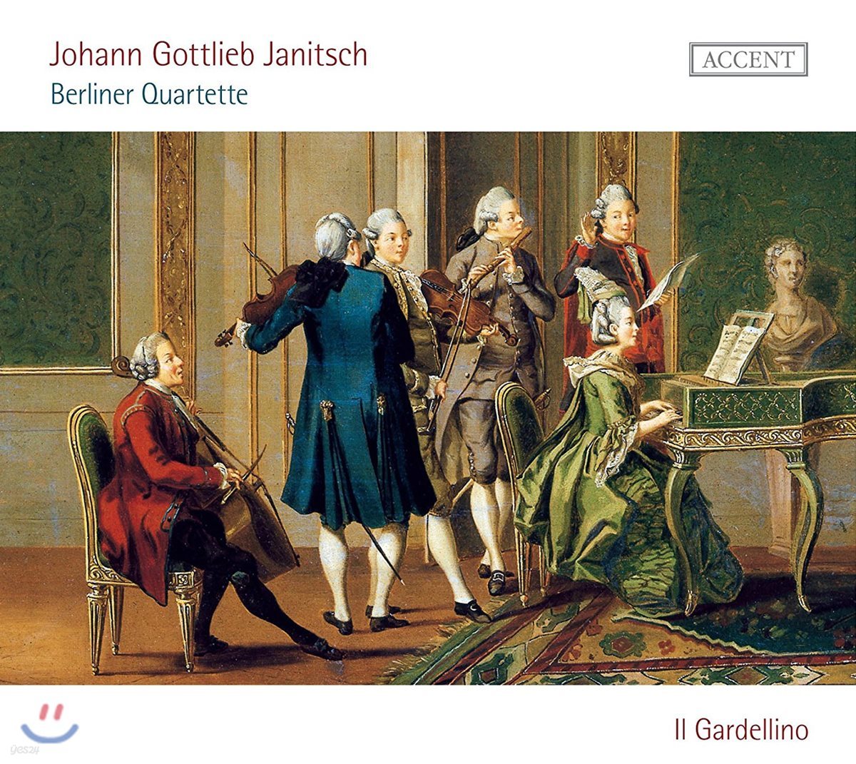 Il Gardellino 야니취: 베를린 4중주 (Janitsch: Berliner Quartette)