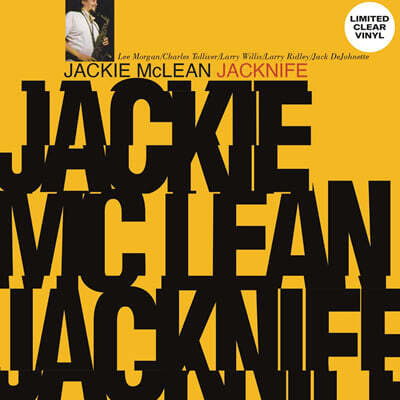 Jackie Mclean (잭키 맥클린) - Jacknife [클리어 컬러 LP]